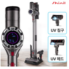 신일 380W BLDC 무선 청소기 / UV살균 헤드 / 프리미엄 풀패키지, 380W 무선청소기