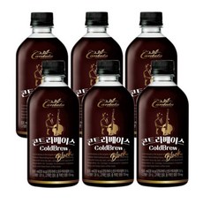 칸타타 콘트라베이스 콜드브루 블랙 500mlx6펫