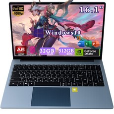 16.1인치 독립 노트북 AMD A6 NVIDIA Geforce MX350 32/512 게이밍 NVIDIA 인강용 사무용 노트북 노트북 핫딜, WIN10, 32GB, 512GB, Phantom Gray