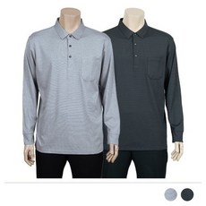 MTSS25003 베어키 카라 피케 긴팔 티셔츠