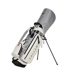 [캘러웨이코리아정품] 2026 레이서 스탠드백, 그레이/화이트