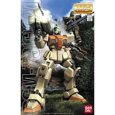 BANDAI 組裝模型 MG 1/100 機動戰士鋼彈 RGM-79G 陸戰型吉姆, 1個