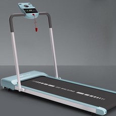 접이식 미니 러닝머신 워킹머신 운동기구 가정용 워킹패드 연파랑 51cm 패널, 플랫 47cm 90kg
