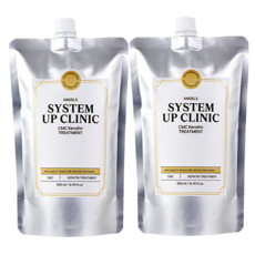 신데렐라 클리닉 모발 영양제 상한 머리 복구 미용실 복구팩 극손상용 헤어트리트먼트1+1, 500ml, 2개