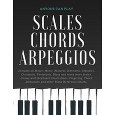 (영문도서) Essential Piano Scales Chords & Arpeggios Guide - Complete Collection: 3 level... Paperback, Independently Published, English, 9798327575912