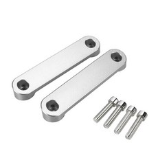 오토바이 프론트 액슬 플레이트 장식 커버, 18. Silver NO LOGO