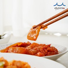 백년가게 명장 전동집 볶음김치 캠핑용 팩김치 190g x 3개, 1세트