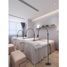 속눈썹 연장 LED 스탠드 조명 UV 경화 램프 시술등 블랙조절미국, 블랙미국+보호고글+UV접착제+아이패치