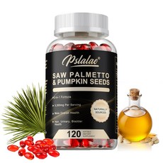 Pslalae 鋸棕櫚南瓜籽配方軟膠囊, 120組