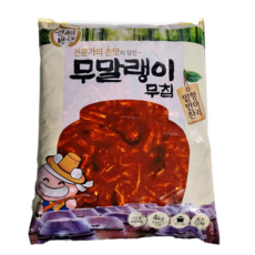 항아리반찬 무말랭이 무침, 4kg, 3개