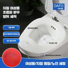 대야비데 가정용 좌욕기 전동 전기 온욕 온수 세척 좌변기, 이중 구멍 미스트형 초음파, 이중 구멍 미스트형 초음파
