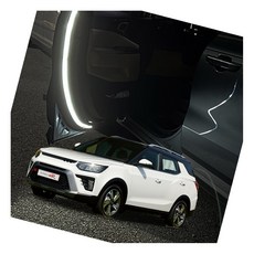 티볼리 면발광 도어라이트 경고 도어스팟램프 풋등 자동차, 모듈만 추가(부속품X)/도어라이트모듈(1개)