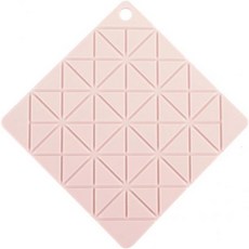 Kelain 냄비 깔개 실리콘 매트 나베시키 런천 식품급 내열 방활 방수 17.7x17.7 cm 세련된 다용도 테이블 주방 보호 조리 기구, Kelain 냄비 깔개 실리콘 매트 나베시키 런천 식품