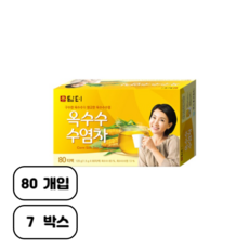 담터 옥수수수염차 티백, 1.5g, 80개입, 7개