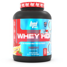 Bpi Whey HD優質乳清蛋白粉 草莓蛋糕風味, 1個, 1.85kg