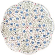 훌리스카 빌라 세비야 플레이스 세팅참브레이 가리비 디저트/샐러드 플레이트, 1개