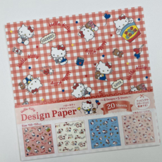 헬로키티 키티 색종이 캐릭터 산리오 색종이 공작용 학용품 만들기 문구