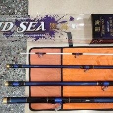 DK漁鄉 SQUID SEA 墨海 並繼式船釣竿，深海遠程透抽竿，鉛負荷480號, 1個, 540 布線