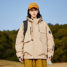 OUTDOOR 防風防潑水連帽衝鋒衣 男女情侶款 登山戶外薄外套