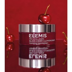 英國ELEMIS 愛莉美 海洋膠原精油卸妝膏 限量黑櫻桃(經典/玫瑰/無花果) &海洋膠原/煥膚亮顏洗面乳, 1件, 限量 櫻桃精油卸妝膏100g (無毛巾)