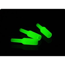 주한피싱 야광 케미 꽂이 투명 야광 찌고정 고무 한포장 6알, 6개