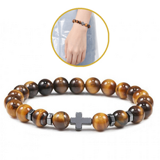 십자가 팔찌 호안석 교회 성당 굿즈 기독교 천주교 남여공용 단체 대량