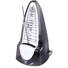 메카닉시 기계 메트로놈 피아노 기타 바이올린 우쿨렐레 연주자를 위한 고정밀 프로페셔널 음악 타이머 유니버설 뮤직 핑크, Transparent Black, Transparent Black, 1개