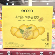 이롬 유기농 100 레몬즙 HACCP 원액, 20ml