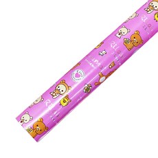 코코플러스 리락쿠마 증착 롤 포장지 중, 핑크, 1개