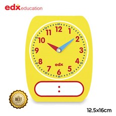 5세 시간학습 시 분 쓰기 수놀이 시계 학생용 가베 어린이집교구 학습용, 1개