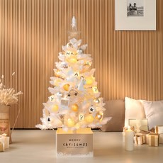 Diotree 閃亮聖誕樹全套組 C-2, 白色 + 香檳金 + 米色