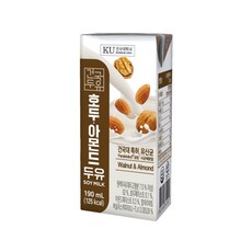 건국두유 호두 아몬드 두유, 190ml, 7개