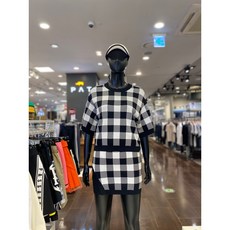 5F [신사] 파사디 골프 여성 24FW 체크자카드 타이트핏 스커트 블랙 P24SKK331S