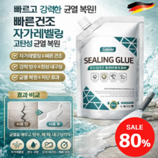 [균열방지100년] 속건성 자가 수평성 고탄성 균열 방지 보수 접착제 지붕 외벽 옥상 균열 투명 방수제 누수 셀프 메꿈, 블랙 500ml