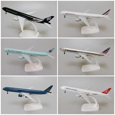 스팅어다이캐스트 달린 바퀴 항공기 모형 비행기 합금 영국 미국 터키 보잉 B777 19cm, NEW ZEALAND B777, 1개
