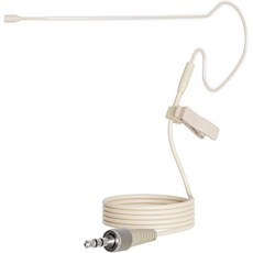 J K 로우 프로파일 경량 헤드헤드 착용형 이어후크 마이크 MIC-J S90