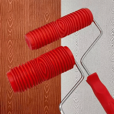 도배용롤러 무늬롤러 롤러붓 도배돌돌이 롤러연결봉, 1개