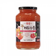 꽃샘 꿀 레드자몽차 1kg 2개