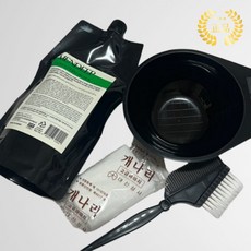 [정품] 맨딥 다운펌 세트 / 남자 셀프 옆머리 누르기 헤어샵 다운펌 크림, 2개, 500ml