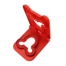 마우스 샌드위치 소풍 캐릭터 틀 토스트 포켓 간식만들기 메이커 식빵 레드 Q194, 단품, 단품