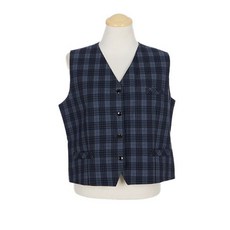 교복몰 네이비 그레이 체크 양장조끼 (인헌중) 교복조+글로벌커머스랩Shop