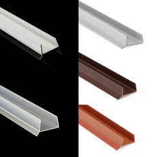 B&M 싱크대 쫄대 걸레받이캡 무료재단 먼지유입방지 비엔엠, 18mm, 화이트, 2.4M