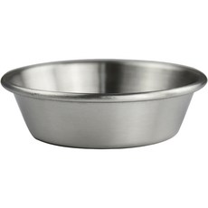 304不鏽鋼醬料碟 備料碟 調味料小盤子 醬瓜小菜盤 沾醬碟 生菜沙拉盤 調料碟, 1個, 7cm, 不鏽鋼色