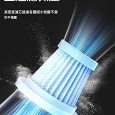 無線手持式車載吸塵器 家車兩用 強吸力, 1個 過濾芯, 如圖