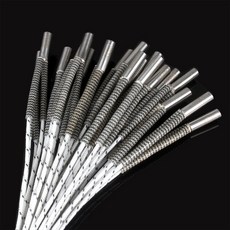 3DSWAY Printer 부 1 M/2 히터 V 50 W 난방 관 6 20mm 대 한 (High) 저 (온도 필라멘트 1.75mm 로 Hotend, 01 12V50W 1M 1PC