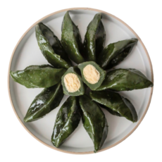 [생산자판매] 산머루마을 영광 모시송편, 1kg, 1개, 찐송편 기피동부(20개)