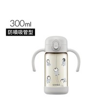 小獅王辛巴 企鵝 PPSU兒童吸管學習水杯 300ml, 1個
