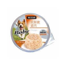 惜時 Boby 狗罐頭 機能愛犬餐罐 80g 雞肉蔬菜 犬用寵物罐頭, 雞肉, 24個
