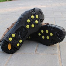 MIMI SHOP 10齒防滑鞋套 戶外防滑鞋爪 冰爪 10釘, S