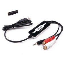 비닐 카세트 테이프용 포노 MP3 플레이어 용 USB WIN10 변환기 카드 오디오-디지털 오디오 캡처 테이프 그래버 아날로그